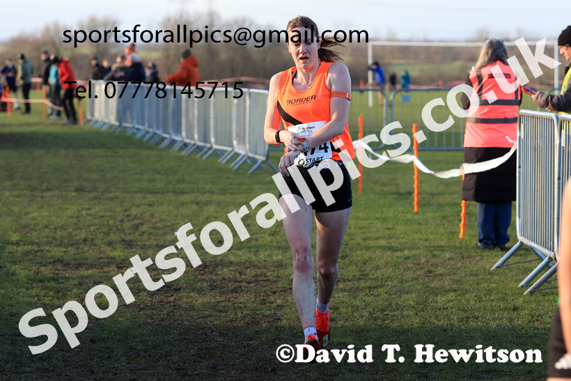 Senior Womens 2026 Northern Cross Country Champs., Pontefract Racecourse, Pontefract. Photo: David T. Hewitson/Sports for All Pics
